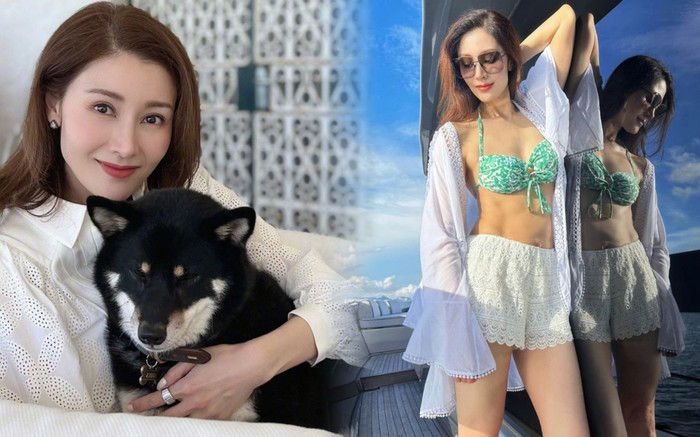 Mê mẩn sắc vóc tuổi ngũ tuần của 'Hoa hậu đẹp nhất lịch sử Hong Kong' Ảnh 2