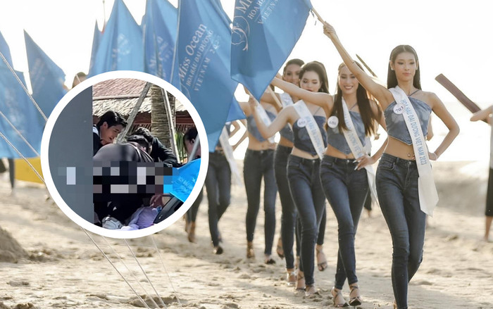 Thí sinh thi Hoa hậu bất ngờ ngất xỉu giữa chung kết vì thời tiết nắng nóng Ảnh 2