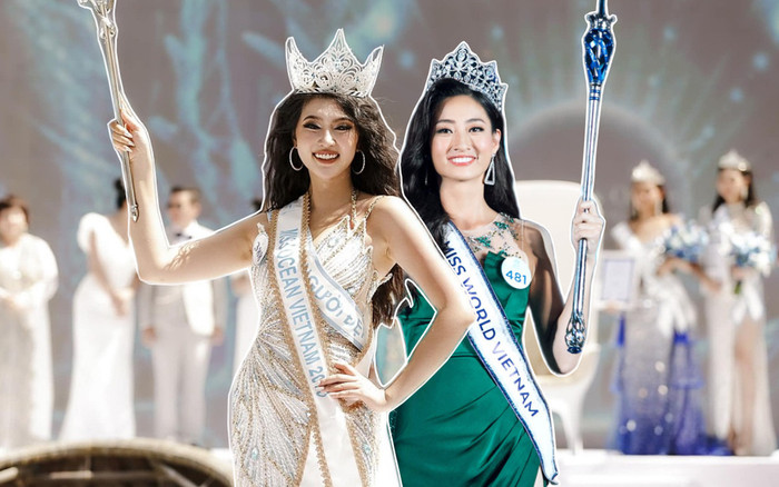 Hoa hậu Đại dương 2023 từng đội vương miện Miss World VN trước cả Lương Thùy Linh Ảnh 2