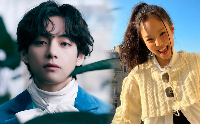 Chuyện tình của Jennie - V liên tục trở thành đề tài 'chiếm sóng' các nền tảng mạng xã hội trong nhiều tháng qua. (Ảnh tổng hợp)