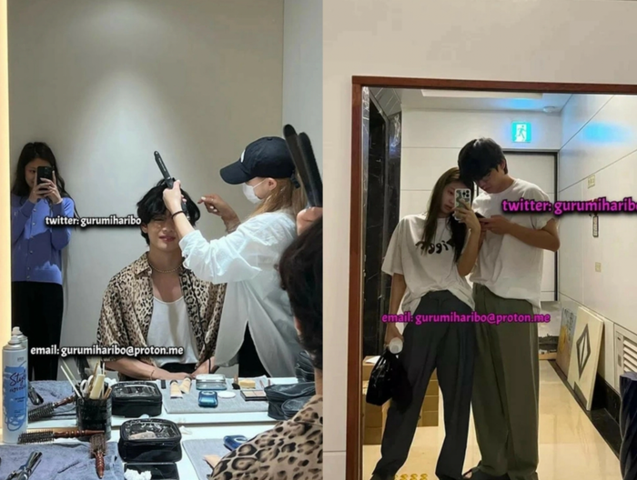 Trước đó, cặp đôi liên tục để lộ hàng loạt những chi tiết trùng khớp làm dấy lên tin đồn hẹn hò. (Ảnh tổng hợp)