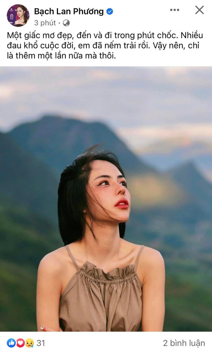  Mới mang thai, bạn gái Huỳnh Anh gây lo lắng với dòng trạng thái đầy tâm trạng Ảnh 2
