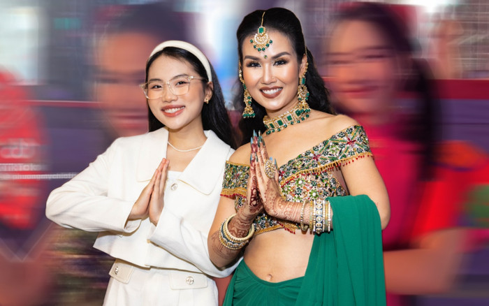 Phương Mỹ Chi hội ngộ Võ Hạ Trâm sau cánh gà, dân mạng: '2 vựa muối gặp nhau' Ảnh 2