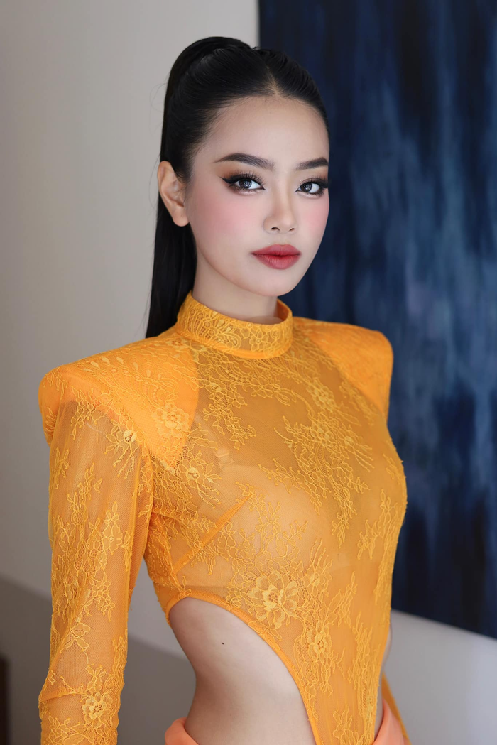 Nhà thiết kế bật mí lý do Bùi Khánh Linh muốn diện đầm đỏ ở chung kết Miss Grand VN Ảnh 1