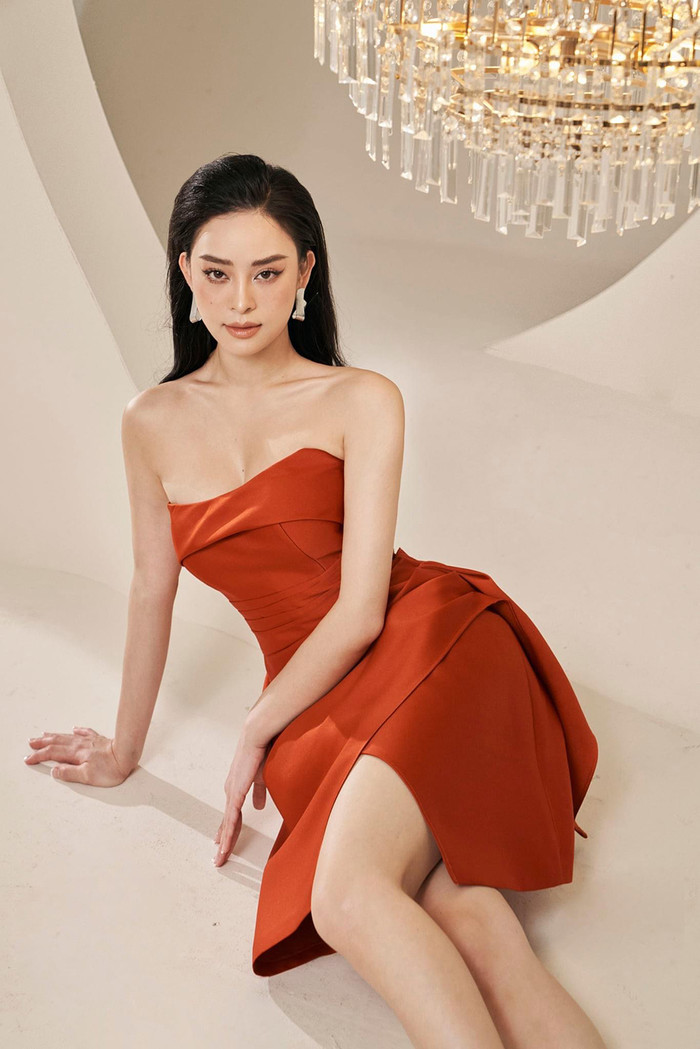 Nhan sắc của Chi Hoàng khiến nhiều người xuýt xoa.