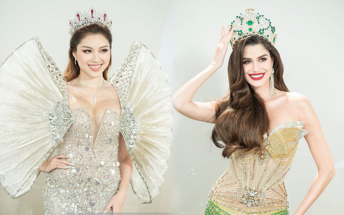 Thảm đỏ Miss Grand VN: Hoa hậu đẹp nhất thế giới bị Thanh Thanh Huyền 'át vía'? Ảnh 2
