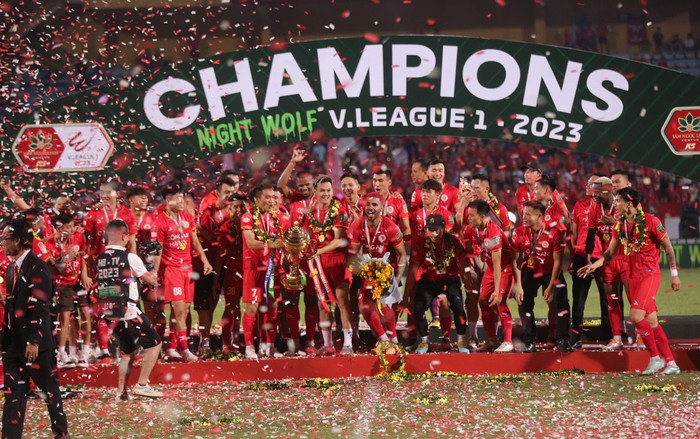 Tạo kỳ tích giống HAGL, CAHN vô địch V.League 2023! Ảnh 2
