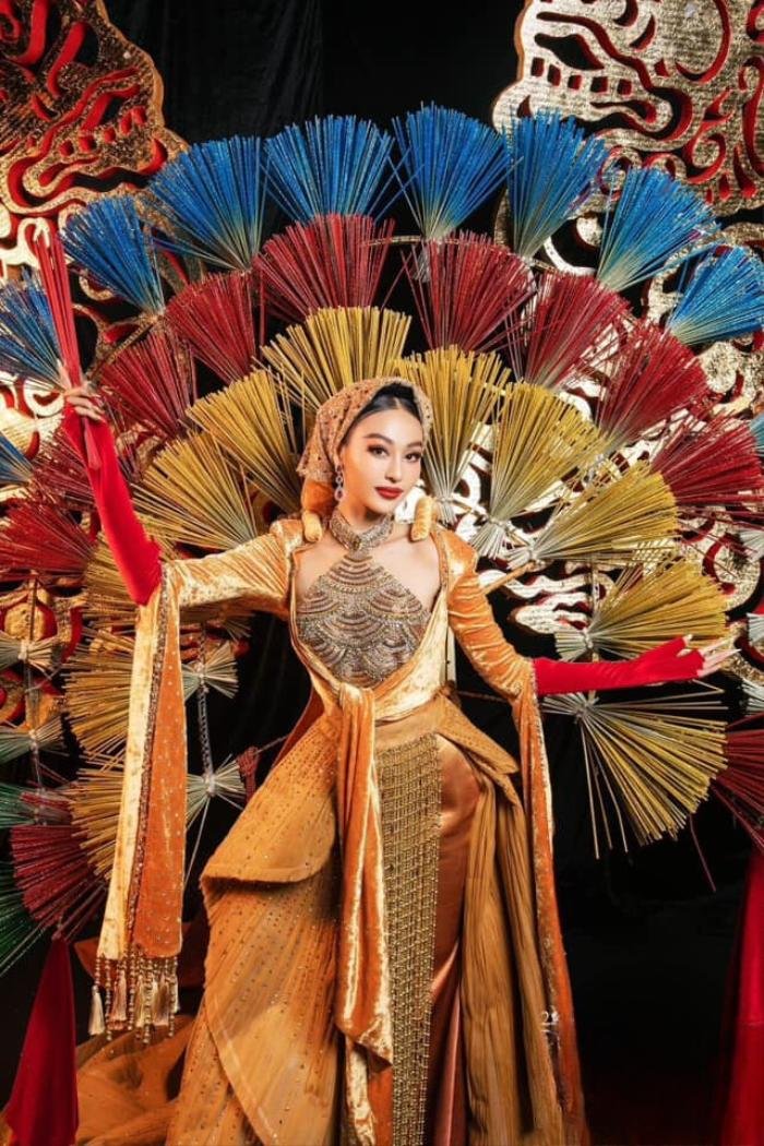 Lộ diện Top 3 Trang phục văn hóa dân tộc đẹp nhất Miss Grand Vietnam 2023 Ảnh 5