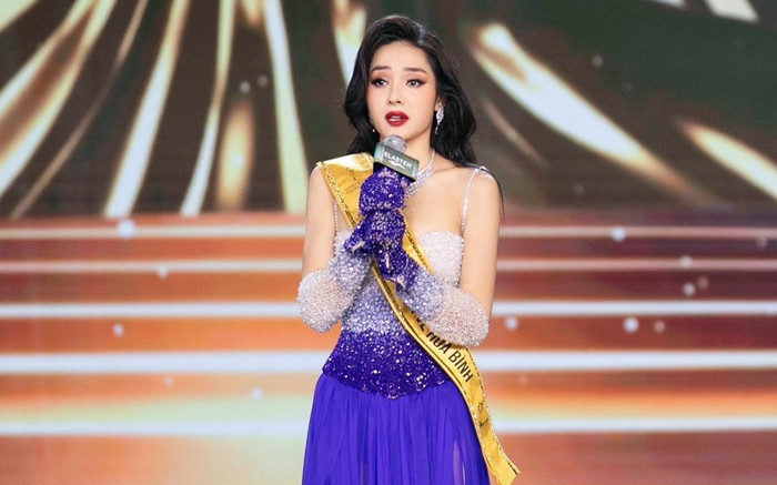 Phần thi ứng xử của Hồng Hạnh tại Miss Grand VN 2023 bị chê 'xu' nhất Top 5 Ảnh 2