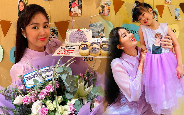 Lê Phương cùng tổ chức sinh nhật cho mình lẫn ái nữ, nhan sắc 2 mẹ con gây chú ý Ảnh 2