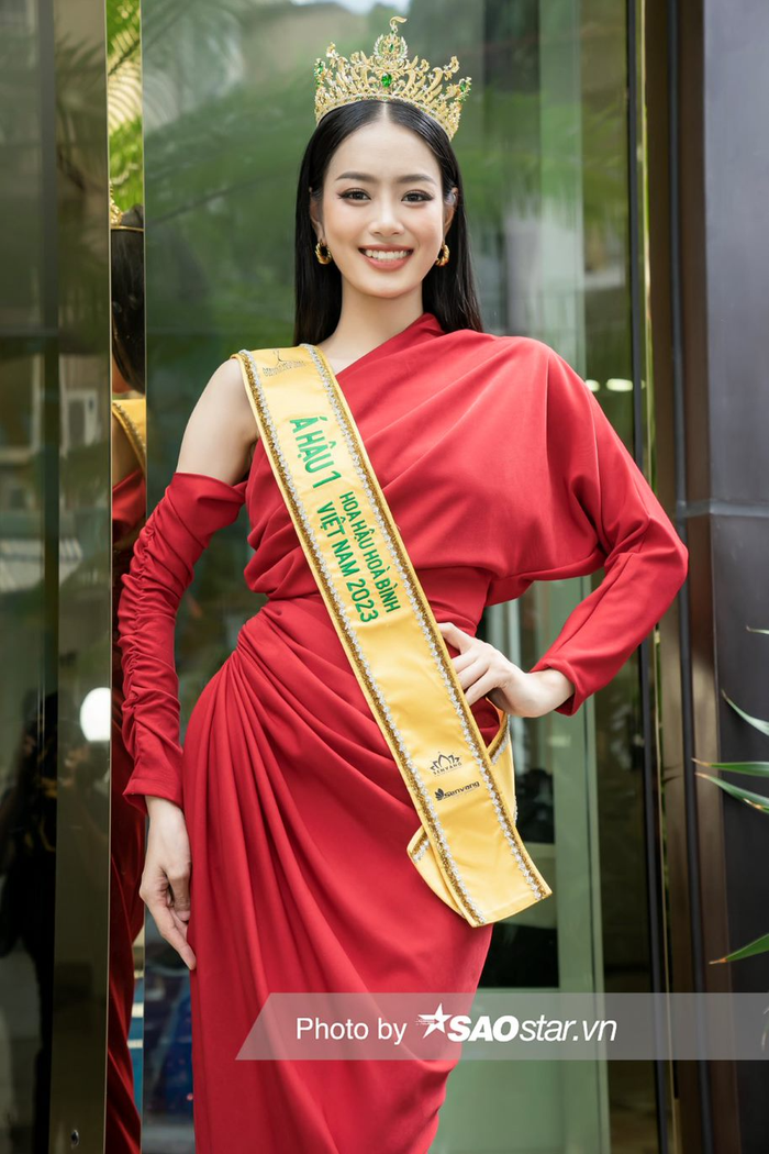 Top 5 Miss Grand VN 2023 lộ diện sau đăng quang, nhan sắc và thần thái thế nào? Ảnh 4