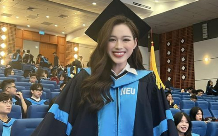 Đỗ Thị Hà tốt nghiệp Đại học Kinh tế Quốc Dân: Visual tân cử nhân xinh xuất sắc Ảnh 2