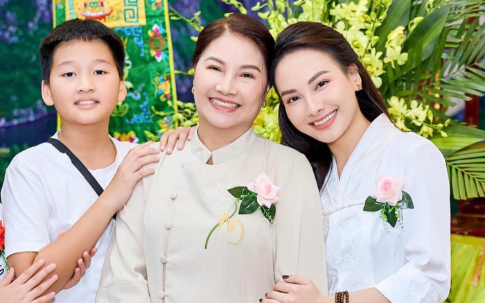 Bảo Thanh cùng quý tử làm việc ý nghĩa ngày Vu Lan báo hiếu Ảnh 2
