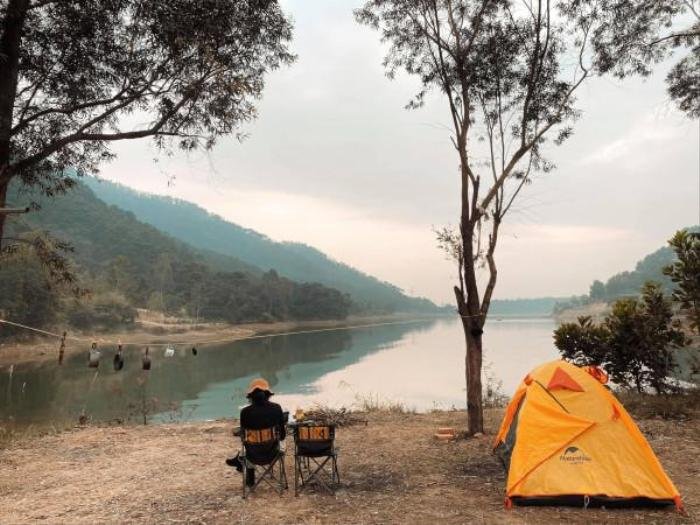 Cách Hà Nội khoảng 40km, có một địa điểm cắm trại cực lý tưởng cho dịp 2/9 này Ảnh 8