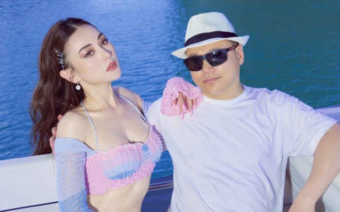 Shark Bình bị netizen soi 'bàn tay hư' khi đứng cạnh Phương Oanh Ảnh 2