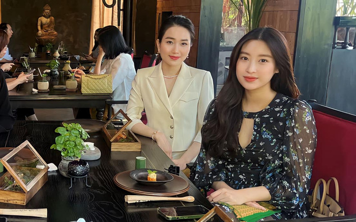 Đỗ Mỹ Linh lần đầu xuất hiện hậu sinh nở, visual mẹ bỉm quá xịn sò Ảnh 2