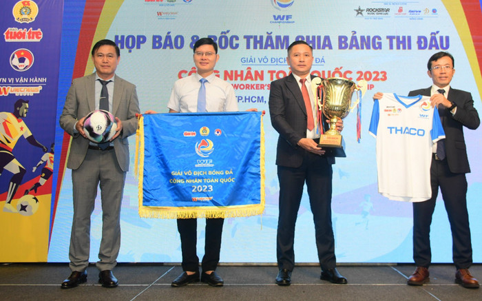 Gần 1 tỷ tiền thưởng cho giải bóng đá công nhân: Sân chơi đầy ý nghĩa Ảnh 2