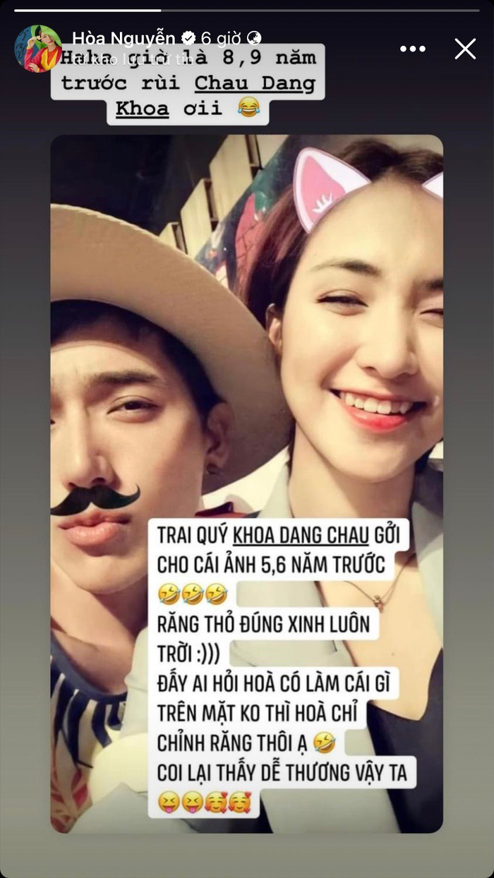  Hòa Minzy hé lộ ảnh cũ, thừa nhận sửa một phần trên khuôn mặt Ảnh 1