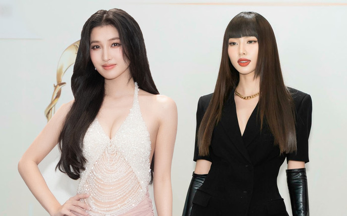 Phương Nhi lấp ló 'tuyết lê', Thuỳ Tiên chặt chém trên thảm đỏ Miss Grand VN Ảnh 2