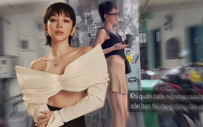 Đi uống cafe thì nghe nhạc của mình vang lên, Tóc Tiên phản ứng ra sao? Ảnh 2