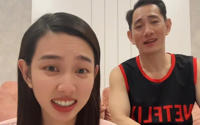 Thùy Tiên kể về một ngày nghỉ đi chợ nấu cơm, biểu cảm của bố nàng hậu gây chú ý Ảnh 2