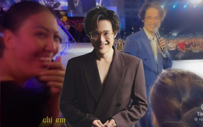 Thấy khán giả dẫn chị gái theo xem mình hát, Hà Anh Tuấn có phản ứng đáng yêu Ảnh 2