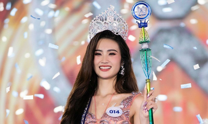 Ý Nhi trở thành tân Miss World Vietnam 2023. (Ảnh tổng hợp)