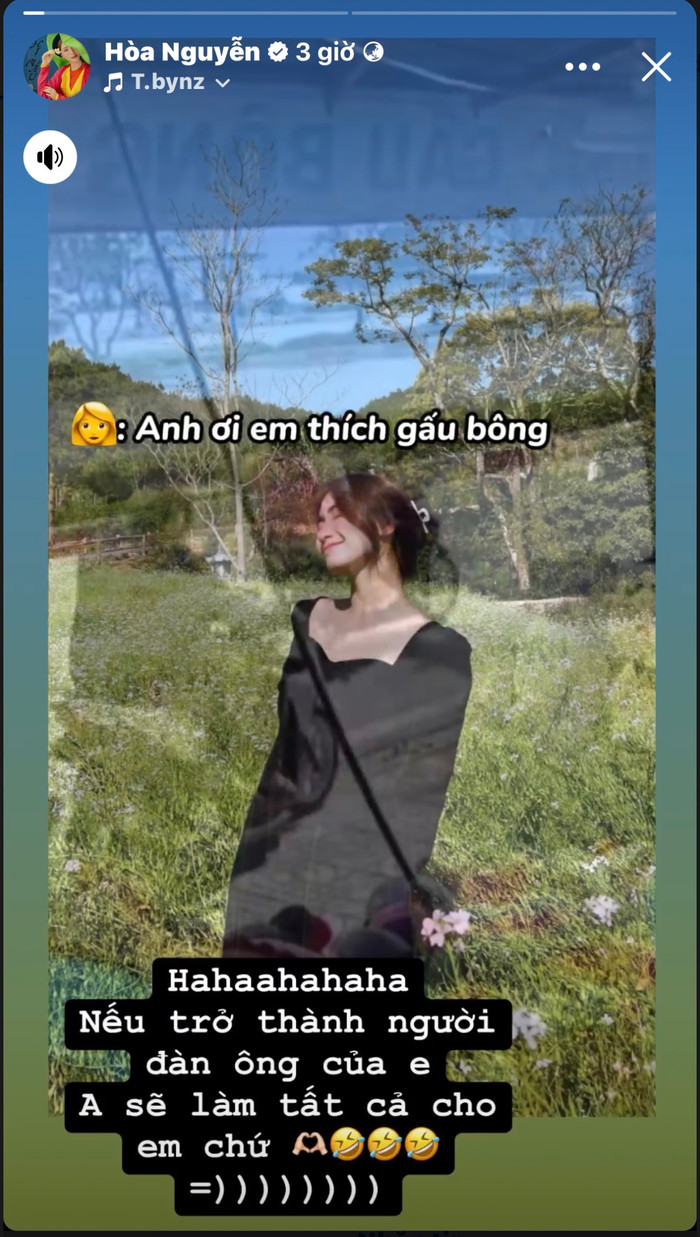  Hòa Minzy tiết lộ tiêu chí trở thành người đàn ông của đời nhưng 'nó lạ lắm' Ảnh 1