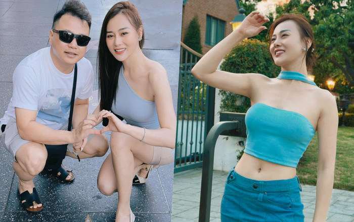 Phương Oanh mặc hở bạo khi hưởng tuần trăng mật cùng Shark Bình Ảnh 2