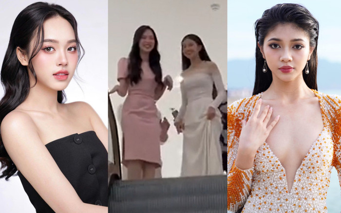 Á hậu Minh Kiên - Trịnh Thùy Linh bị netizen chê 'làm màu' vì một hành động Ảnh 2