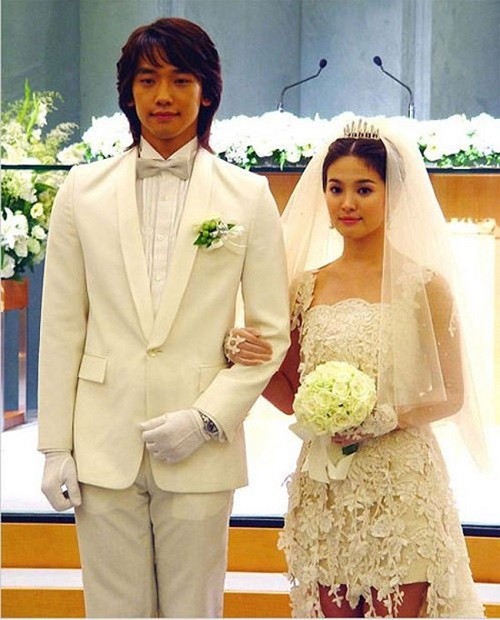 Đám cưới của Song Hye Kyo và Bi Rain trong Ngôi Nhà Hạnh Phúc.