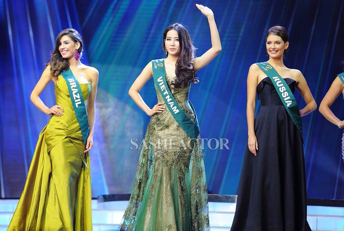 Nam Em tiếp tục đại diện Việt Nam chinh chiến tại Miss Earth 2016. (Ảnh tổng hợp)