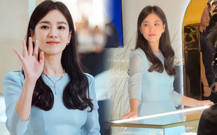 Song Hye Kyo gây sốt với khoảnh khắc xinh như búp bê bất chấp 'cam thường' Ảnh 2