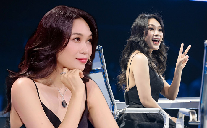 Mỹ Tâm hiếm hoi diện đầm quyến rũ, sắc vóc chiếm sóng Vietnam Idol 2023 Ảnh 2