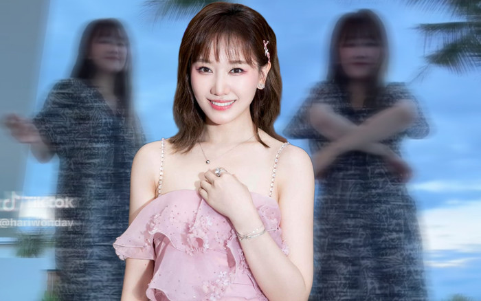 Hari Won xuất hiện với chiếc đầm giấu bụng nhảy múa, dân mạng phản ứng ra sao? Ảnh 2