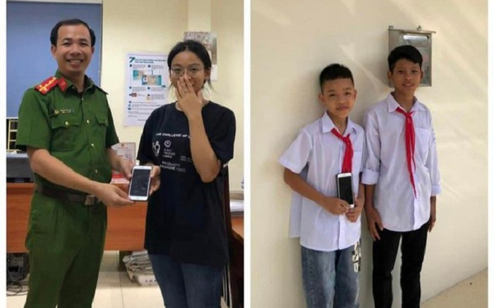 Hành động đẹp của 2 nam sinh lớp 7 khiến nhiều người cảm kích Ảnh 2