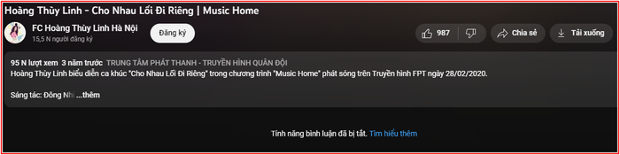 Clip Hoàng Thùy Linh hát live tắt bình luận vì bị chê tơi tả? Ảnh 3