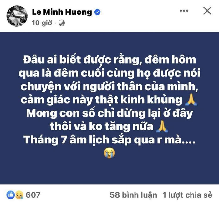 Nghệ sĩ Việt gửi lời chia buồn tới gia đình nạn nhân trong vụ cháy chung cư mini Ảnh 8