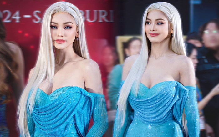 Engfa Waraha hóa Nữ hoàng Disney với tóc bạch kim: Có đủ để làm fan say nắng? Ảnh 2