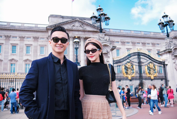 Trong thời gian mang bầu, Lê Âu Ngân Anh luôn được chồng hết mực cưng chiều, yêu thương