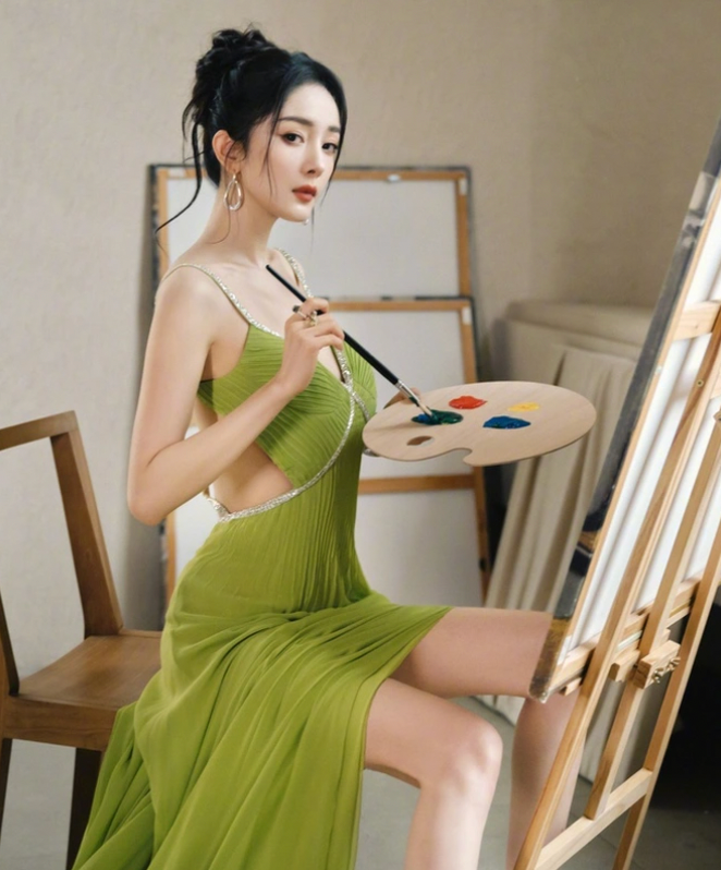 Dương Mịch được cho đã gặp mặt đàn em để bàn bạc về dự án hợp tác của cả hai. (Ảnh tổng hợp)