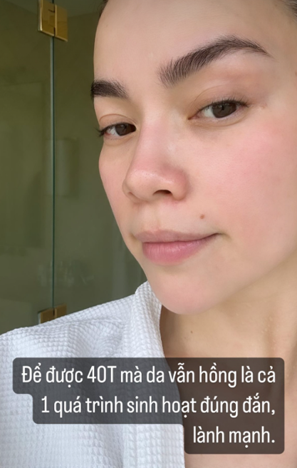  Rũ bỏ lớp son phấn, mặt mộc của Hồ Ngọc Hà có khiến netizen 'quay xe'? Ảnh 2