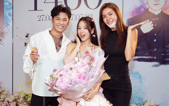 Phải khâu hơn 10 mũi, Minh Tú ôm vết thương đến chúc phúc Puka - Gin Tuấn Kiệt Ảnh 2