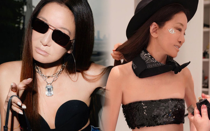 'Nữ hoàng váy cưới' Vera Wang chuộng mặc gợi cảm, phô bày hình thể ở tuổi U80 Ảnh 2