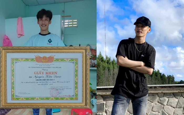 Nam sinh được bố đặt tên độc nhất vô nhị, từng gây bão với giấy khen 'khổng lồ' Ảnh 2