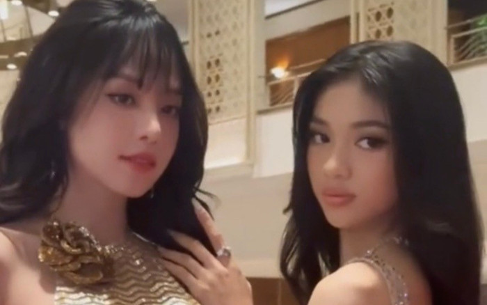 Thanh Thuỷ và Minh Kiên 'bùng nổ visual' khi đứng chung khung hình Ảnh 2