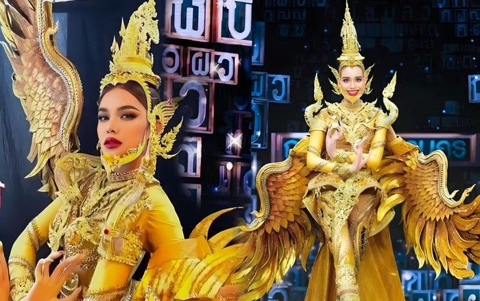 Trang phục dân tộc của đại diện Thái tại Miss Grand 2023: Đẹp nhưng có đủ chặt Ảnh 2