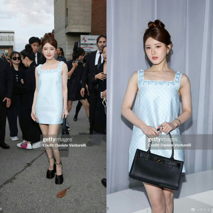 Dù ảnh của fan hay ảnh chưa qua chỉnh sửa, Triệu Lộ Tư đều bị chê.