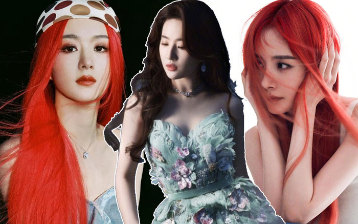 Lưu Diệc Phi hóa tiên cá, không tóc đỏ vẫn chặt đẹp Triệu Lệ Dĩnh – Dương Mịch Ảnh 2