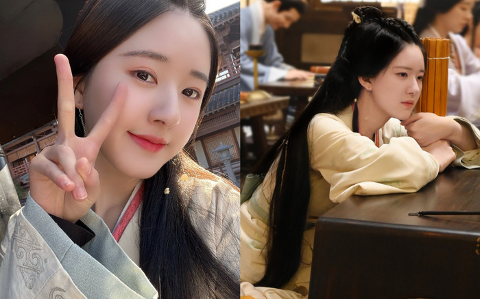 Bắt bài bí kíp tóc thẳng mượt khiến bao chị em 'đỏ mắt ghen tị' của Triệu Lộ Tư Ảnh 2